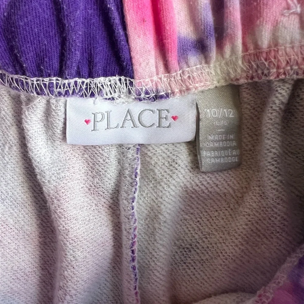 The Children's Place Vibrant Tie-Dye Joggers - Pink, Purple, White